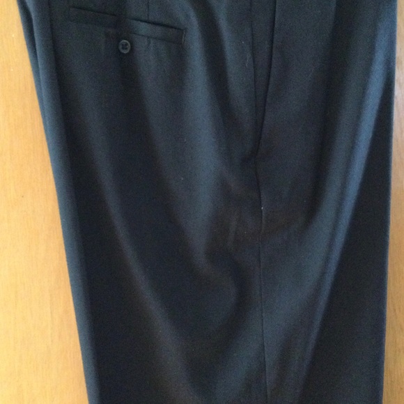Black lined paradox slacks - Picture 2 of 9